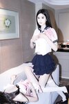 [Cosplay] 晚苏susu – 校服