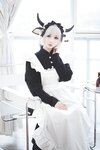 [Cosplay] rioko 凉凉子 - Intimate milk maid 贴心的牛奶女仆
