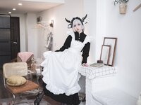 [Cosplay] rioko 凉凉子 - Intimate milk maid 贴心的牛奶女仆