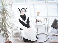 [Cosplay] rioko 凉凉子 - Intimate milk maid 贴心的牛奶女仆