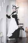[Cosplay] rioko 凉凉子 - Intimate milk maid 贴心的牛奶女仆