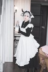 [Cosplay] rioko 凉凉子 - Intimate milk maid 贴心的牛奶女仆