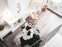 [Cosplay] rioko 凉凉子 - Intimate milk maid 贴心的牛奶女仆