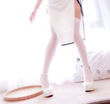 [Cosplay] Rinaijiao 日奈娇 - White cheongsam 白旗袍