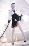 [Cosplay] 疯猫ss - 2B同人