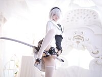 [Cosplay] 疯猫ss - 2B同人