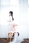 [Cosplay] rioko 凉凉子 - Transparent wedding dress 透明婚纱