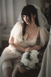 [Cosplay] rioko 凉凉子 - Transparent wedding dress 透明婚纱
