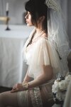 [Cosplay] rioko 凉凉子 - Transparent wedding dress 透明婚纱