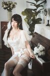 [Cosplay] rioko 凉凉子 - Transparent wedding dress 透明婚纱