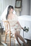 [Cosplay] rioko 凉凉子 - Transparent wedding dress 透明婚纱