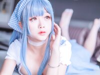 [Cosplay] Rinaijiao 日奈娇 - Blue Maid 蓝色女仆