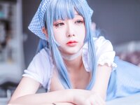 [Cosplay] Rinaijiao 日奈娇 - Blue Maid 蓝色女仆