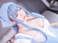 [Cosplay] Rinaijiao 日奈娇 - Blue Maid 蓝色女仆