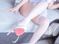 [Cosplay] Rinaijiao 日奈娇 - Blue Maid 蓝色女仆
