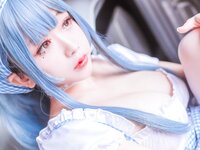[Cosplay] Rinaijiao 日奈娇 - Blue Maid 蓝色女仆