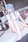 [Cosplay] Rinaijiao 日奈娇 - Blue Maid 蓝色女仆