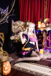 [Cosplay] 羽生三未图集 - 万圣黑丝女仆
