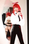 [Cosplay] 小樱 - 玛奇玛 (电锯人)