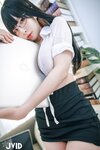 [JVID] 黎菲儿 - 超完美巨乳-色色的女同事加班时の脱衣诱惑