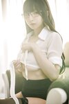 [JVID] 黎菲儿 - 超完美巨乳-色色的女同事加班时の脱衣诱惑