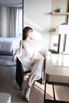 [Cosplay] 陆萱萱 透明网纱紧身裙