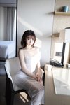 [Cosplay] 陆萱萱 透明网纱紧身裙