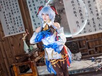 黏黏团子兔 (咬一口兔娘) - 2024年11月 循循守月 甘雨 [76P1V-1.92GB]