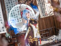 黏黏团子兔 (咬一口兔娘) - 2024年11月 循循守月 甘雨 [76P1V-1.92GB]