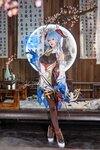 黏黏团子兔 (咬一口兔娘) - 2024年11月 循循守月 甘雨 [76P1V-1.92GB]