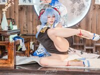 黏黏团子兔 (咬一口兔娘) - 2024年11月 循循守月 甘雨 [76P1V-1.92GB]