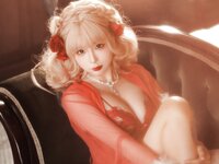 [Cosplay] 蠢沫沫 - 黑红纱裙