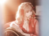 [Cosplay] 蠢沫沫 - 黑红纱裙