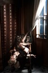 [Cosplay] 蠢沫沫 - 黑红纱裙