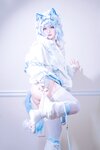 [Cosplay] 狐洛洛子 - 水色猫猫头