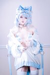 [Cosplay] 狐洛洛子 - 水色猫猫头
