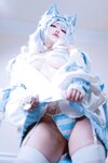 [Cosplay] 狐洛洛子 - 水色猫猫头