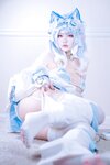 [Cosplay] 狐洛洛子 - 水色猫猫头