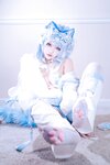 [Cosplay] 狐洛洛子 - 水色猫猫头