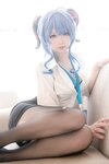 [Cosplay] Eriri 樱梨梨 - Ganyu Secretary 甘雨秘书
