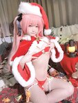 [Cosplay] 神沢永莉 - Suiri圣诞少女