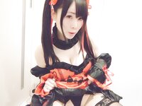 [Cosplay] Yui Okada 岡田ゆい - Tokisaki Kurumi 01 時崎狂三 01