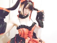 [Cosplay] Yui Okada 岡田ゆい - Tokisaki Kurumi 01 時崎狂三 01
