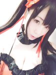 [Cosplay] Yui Okada 岡田ゆい - Tokisaki Kurumi 01 時崎狂三 01