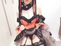 [Cosplay] Yui Okada 岡田ゆい - Tokisaki Kurumi 01 時崎狂三 01