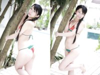 [Photobook] Remixデジタル写真集 岩崎真奈『艶まな すいかヒップ』(ラビリンス)