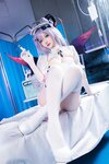[Cosplay] 雪晴Astra - 万圣节 护士刻晴