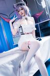 [Cosplay] 雪晴Astra - 万圣节 护士刻晴