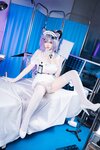 [Cosplay] 雪晴Astra - 万圣节 护士刻晴