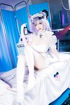 [Cosplay] 雪晴Astra - 万圣节 护士刻晴